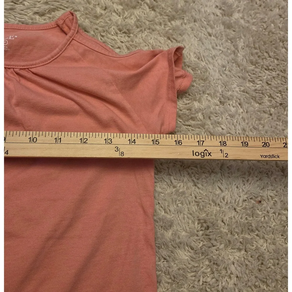 The Children's‎ Place Cut Out Shoulder Shirt Youth Size Large 10/12 Pink